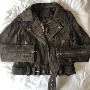 NWOT Blank NYC brown suede jacket!